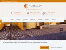 Tablet Screenshot of carpetcutters.com.au